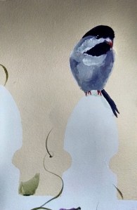 Megan's Room ~ Fill in the Fence Mural by Lynn Spencer-Nelson